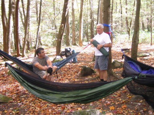 First campsite