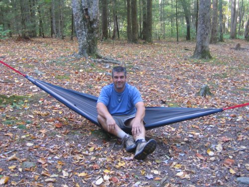 Craig in low hammock