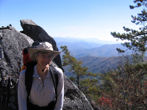 Steve along the Appalachian Trail