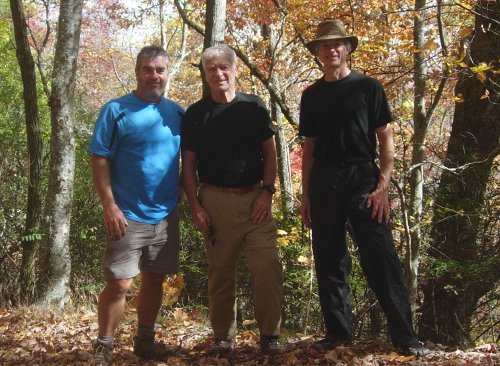 Hiking trio