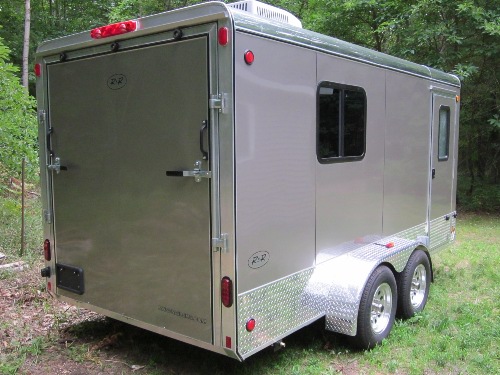 Steve Kathy S Website Our Cargo Trailer Camper