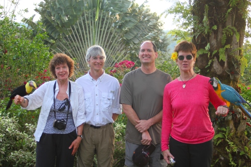 The gardens at Adventure Dining