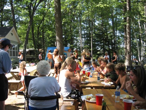 The picnic feast