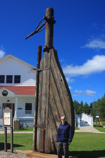 Rudder from an old ship