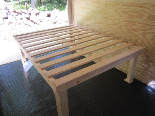Bed frame build